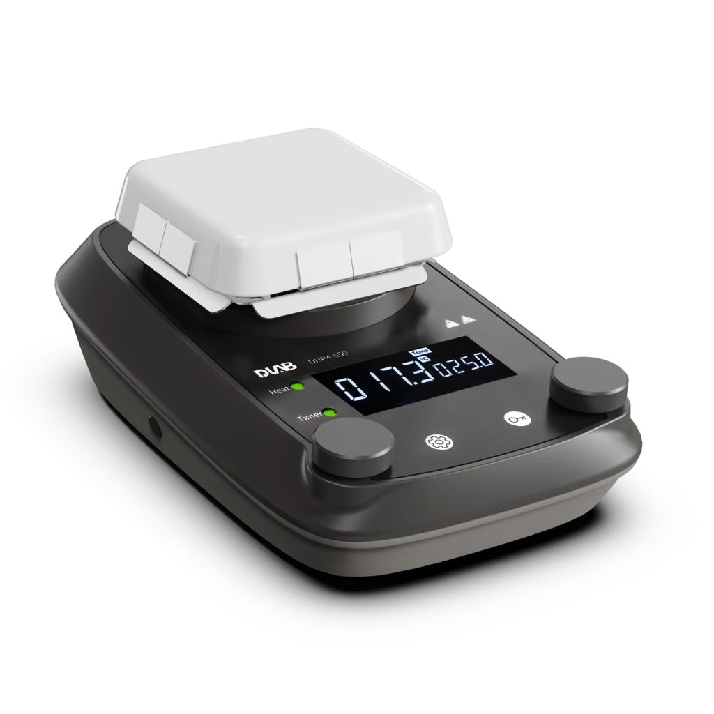 Плитка (халаагуур) - DHP4-550 LCD Glass Ceramic Hotplate with Timer, Лаборатори