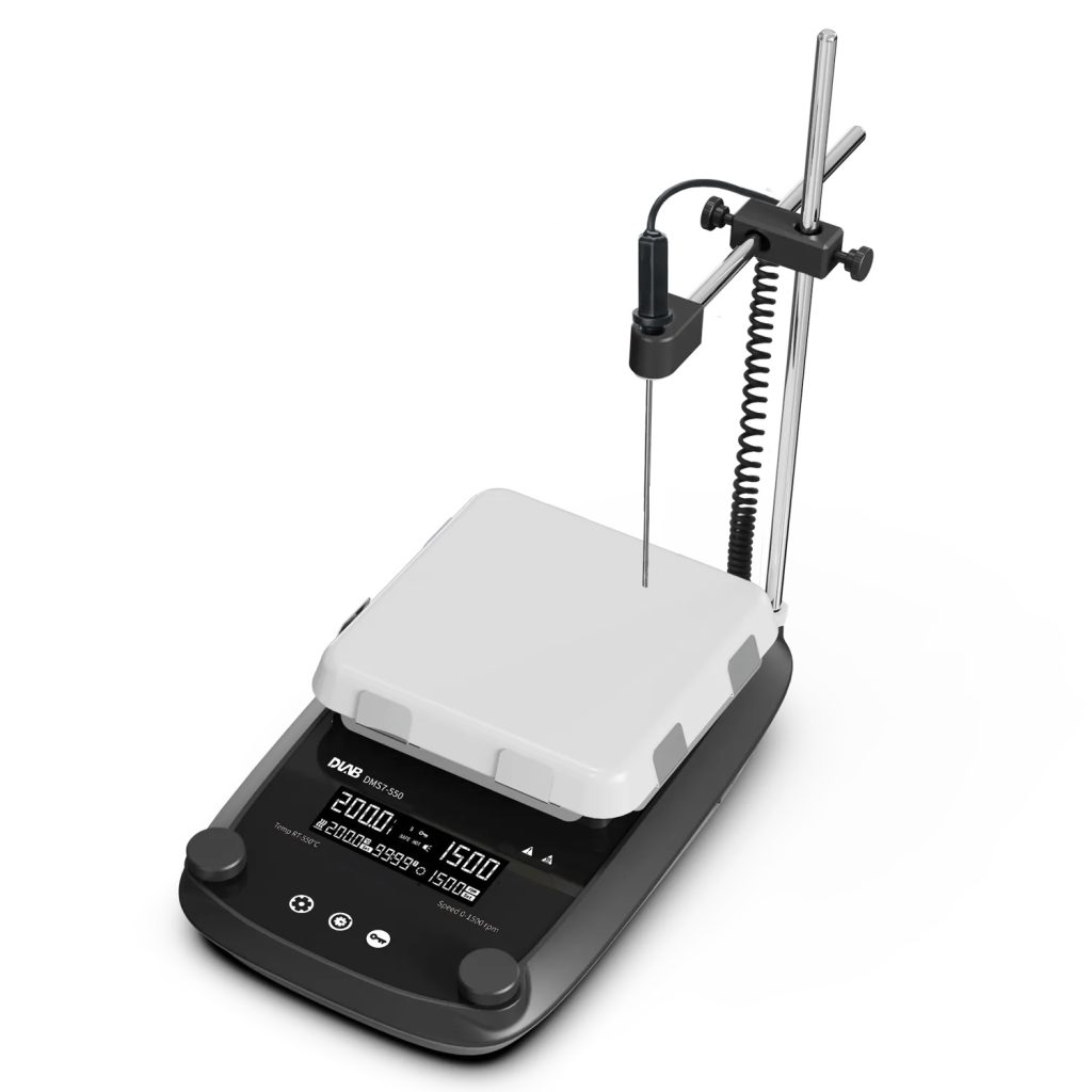 Соронзон холигчтой плитка - DMS7-550M LCD Glass Ceramic Heating Magnetic Stirrer with Timer, халаагуур