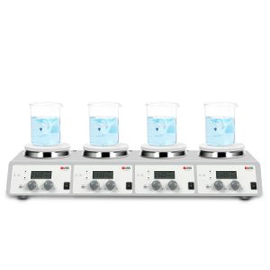 Соронзон хуртууртай плитка -MS-H340-S4 LCD 4-Channel Digital Magnetic Hotplate Stirrer