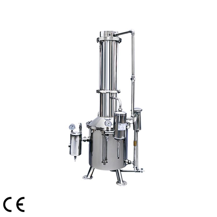 давхар ус нэрэгч, Stainless Steel Tower Steam Re-distilled Water Distiller, 50л