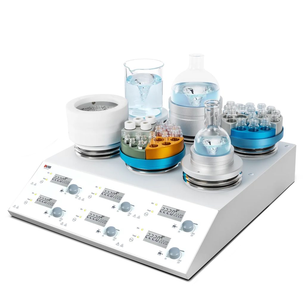 Халаагуур (Соронзон хутгагчтай) - 4,6 Channel LCD Digital Hotplate Magnetic Stirrer. плитка
